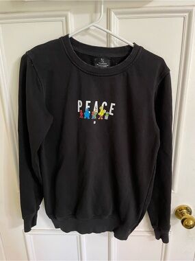 Cute Sesame Street Peace Collective Sweatshirt XSmall